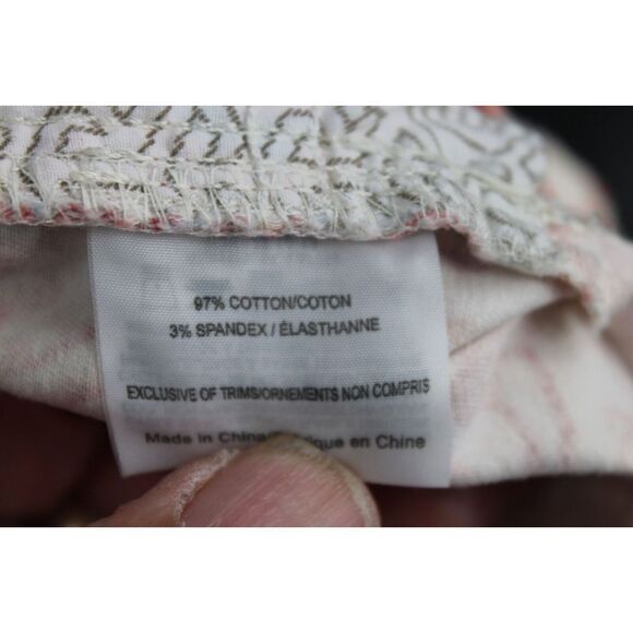 Tory Burch Avery Print Shorts 27 2.5" - Picture 6 of 6